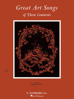 Paperback Great Art Songs of Three Centuries: Low Voice Book