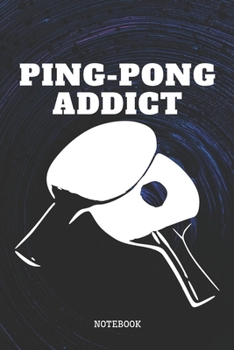 Notebook: Proud Table Tennis Player Quote / Saying Table Tennis Training Planner / Organizer / Lined Notebook (6" x 9")