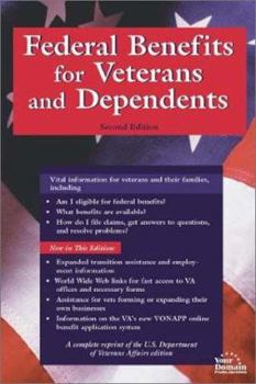 Paperback Federal Benefits for Veterans and Dependents Book
