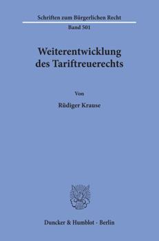 Paperback Weiterentwicklung Des Tariftreuerechts [German] Book