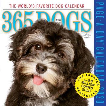 Calendar 365 Dogs Page-A-Day Calendar 2020 Book