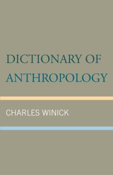 Paperback Dictionary of Anthropology Book