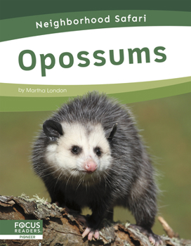 Library Binding Opossums Book