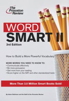 Paperback Word Smart II: How to Build a More Powerful Vocabulary Book