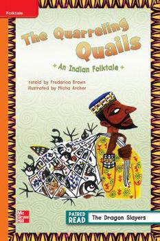 Paperback Reading Wonders, Grade 3, Leveled Reader the Quarrelling Quails: An Indian Folktale, Approaching, Unit 2, 6-Pack Book