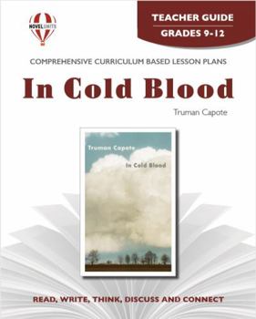 Paperback In Cold Blood - Teacher Guide by Novel Units Book