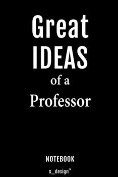 Notebook for Professors / Professor: awesome handy Note Book [120 blank lined ruled pages]