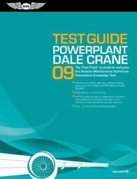 Paperback Powerplant Test Guide: The "Fast-Track" to Study for and Pass the FAA Aviation Maintenance Technician Powerplant Knowledge Exam Book