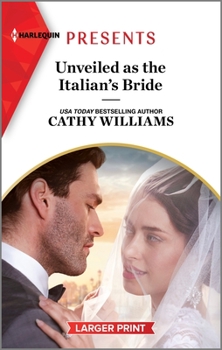 Mass Market Paperback Unveiled as the Italian's Bride [Large Print] Book