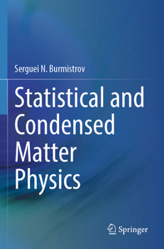 Paperback Statistical and Condensed Matter Physics Book