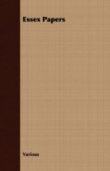Paperback Essex Papers Book