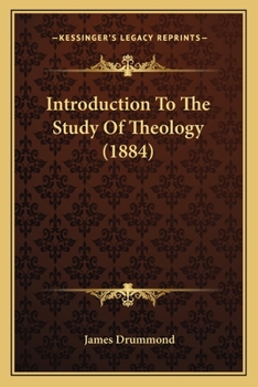 Paperback Introduction To The Study Of Theology (1884) Book