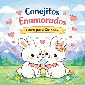 Paperback Conejitos Enamorados - Libro para Colorear [Spanish] Book