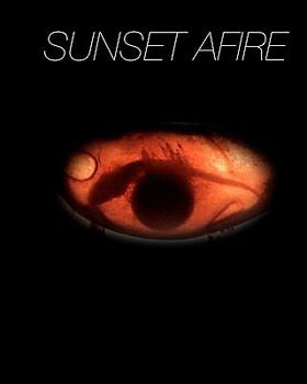 Paperback Sunset Afire: Alien Blue Book