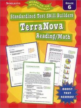 Paperback Standardized Test Skill Builders Terranova: Ready-To-Go Reproducibles : Grade 6 Book
