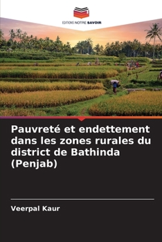 Paperback Pauvreté et endettement dans les zones rurales du district de Bathinda (Penjab) [French] Book