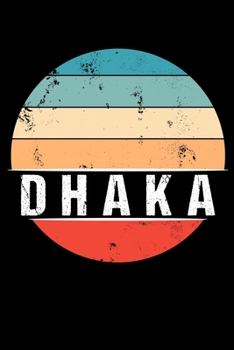 Paperback Dhaka: 100 Pages 6 'x 9' -Dot Graph Paper Journal Manuscript - Planner - Scratchbook - Diary Book