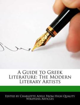 Paperback A Guide to Greek Literature: The Modern Literary Artists Book