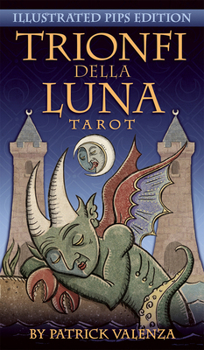 Misc. Trionfi Della Luna Tarot: Fully Illustrated 78-Card Tarot Deck Inspired by Marseilles Style Tarot, Includes 68-Page Booklet of Card Meanings, Packaged Book