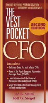 Paperback The Vest Pocket CFO Book
