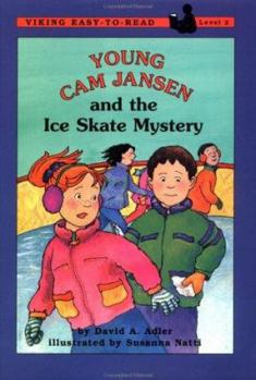 Hardcover Young CAM Jansen and the Ice Skate Mystery Book