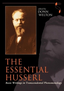 Paperback Essential Husserl: Basic Writings in Transcendental Phenomenology Book