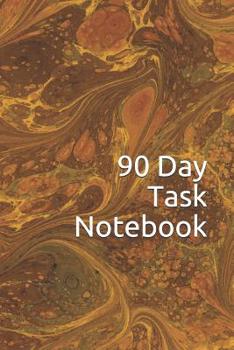Paperback 90 Day Task Notebook Book