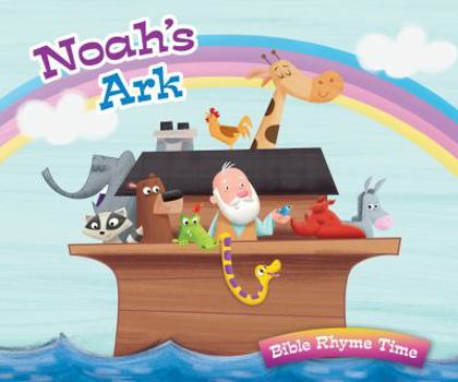 Hardcover Noah's Ark: Bible Rhyme Time Book
