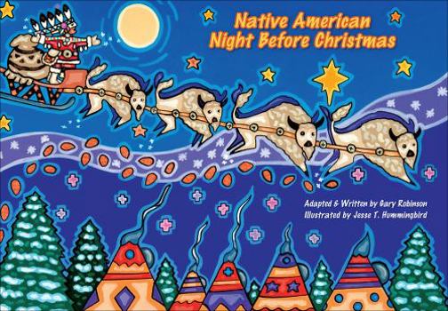 Hardcover Native American Night Before Christmas Book