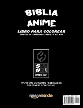 Paperback Biblia Anime Desde El Inicio Hasta El Final Vol 7: Libro Para Colorear [Spanish] [Large Print] Book