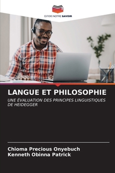 Paperback Langue Et Philosophie [French] Book