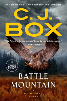 Paperback Battle Mountain [Large Print] Book