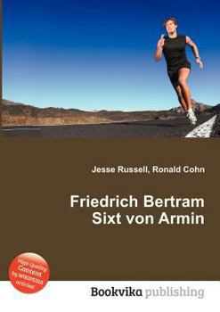 Paperback Friedrich Bertram Sixt Von Armin Book