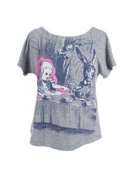 Misc. Alice in Wonderland Women's Relaxed Fit T-Shirt Medium Book