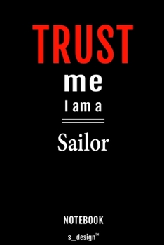 Notebook for Sailors / Sailor: awesome handy Note Book [120 blank lined ruled pages]