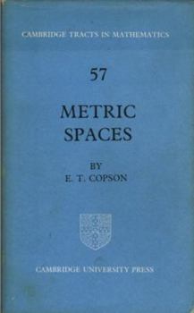 Metric Spaces - Book #57 of the Cambridge Tracts in Mathematics