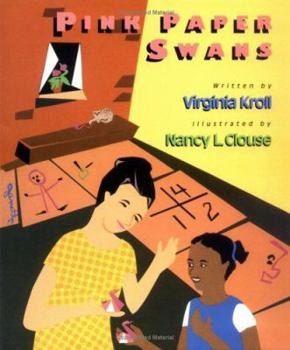 Hardcover Pink Paper Swans Book