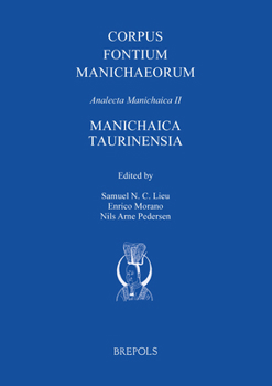 Hardcover Manichaica Taurinensia [French] Book