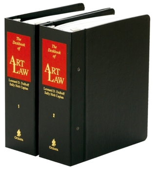 Loose Leaf Deskbook of Art Law: Two-Volume Set Book