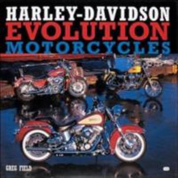 Hardcover Harley-Davidson Evolution Motorscycles Book