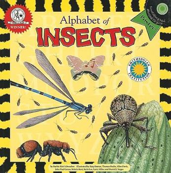 Paperback Alphabet of Insects [With Poster and CD (Audio)] Book