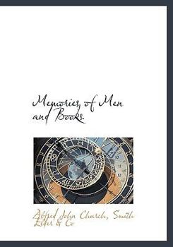 Paperback Memories of Men and Books [Large Print] Book