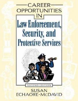 Hardcover Career Opportunities in Law Enforcement, Security, and Protective Services Book