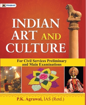 Paperback Indian Art and Culture Book