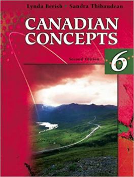 Paperback Canadian concepts 6 Book