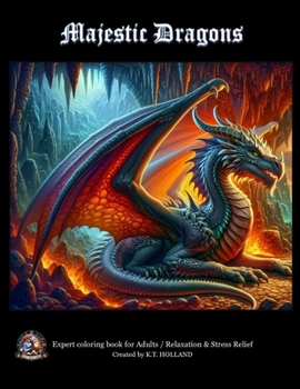 Paperback Majestic Dragons Book