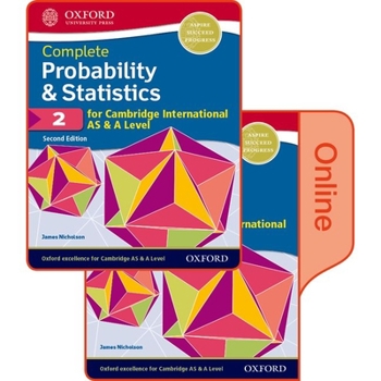 Paperback Probability & Statistics 2 for Cambridge International as & a Level: Print & Online Student Book Pack Book