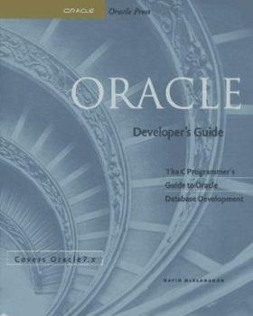 Paperback Oracle Developer's Guide Book