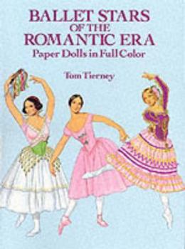 Paperback Ballet Stars of the Romantic Era Paper Dolls Book