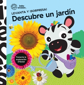 Board book Lift and Pop Spanish Baby Einstein Discover a Garden Book